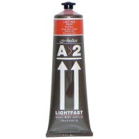 A2 Lightfast Heavybody Acrylic 120ml Light Red Oxide