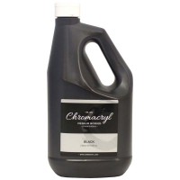 Chromacryl Acrylic Paint Student 2 Litre Black