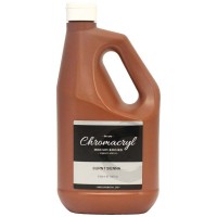 Chromacryl Acrylic Paint Student 2 Litre Burnt Sienna