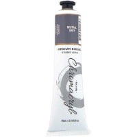Chromacryl Paint Neutral Grey 75ml