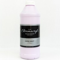 Chromacryl Acrylic Paint Student 1 Litre Pastel Violet