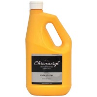 Chromacryl Acrylic Paint Student 2 Litre Warm Yellow
