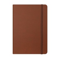 Silvine Executive Notebook A5 7mm Ruled 160 Pages Tan