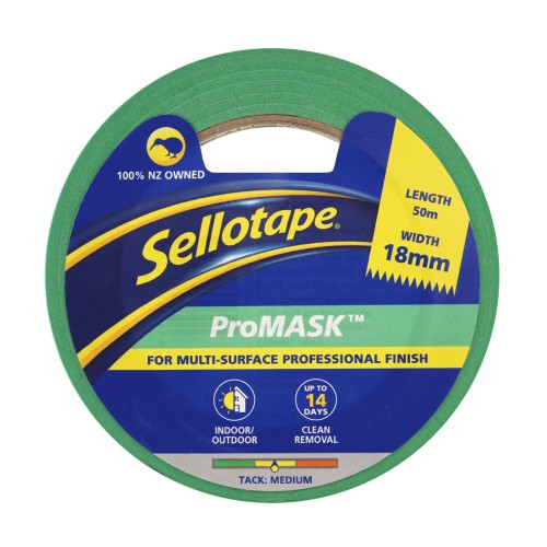 Sellotape 5840 ProMASK 18mm x 50m Sellotape 5840 ProMASK 18mm x 50m