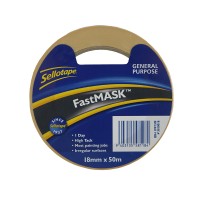Sellotape 5810 GP FastMask 18mmx50m