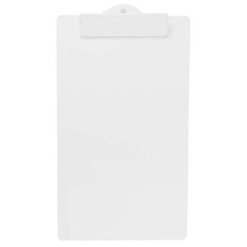 FM Clipboard White Plastic Foolscap FM Clipboard White Plastic Foolscap