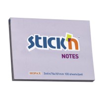 Stick'n Notes Pastel Purple 76x101mm 100 sheet
