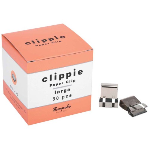 Clippie Paper Clip Slide Large Box 50 Clippie Paper Clip Slide Large Box 50