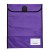 Warwick Homework Bag XL 450x360mm Hook & Loop Purple