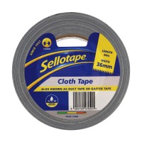Sellotape 4705BK Cloth Black 36mmx30m