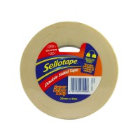 Sellotape HD Double Sided PVC Tape 25mm x 50m