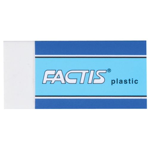 Factis Eraser P24 Soft White Plastic Factis Eraser P24 Soft White Plastic