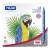 Milan Markers Fibre Tip Double Ended Metal Box Pack 12