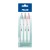 Milan Anti-Bacterial P1+ Ball Point Pen Assorted Pack 3