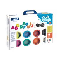 Milan Soft Dough Lots of Letters Play Kit