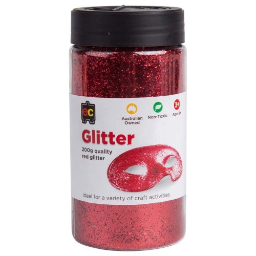 EC Glitter Red 200gm EC Glitter Red 200gm