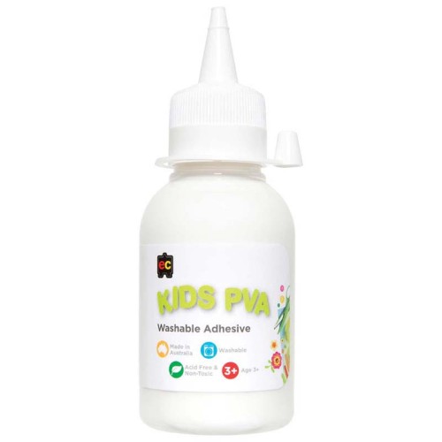 EC Glue Kids Washable PVA 125ml EC Glue Kids Washable PVA 125ml