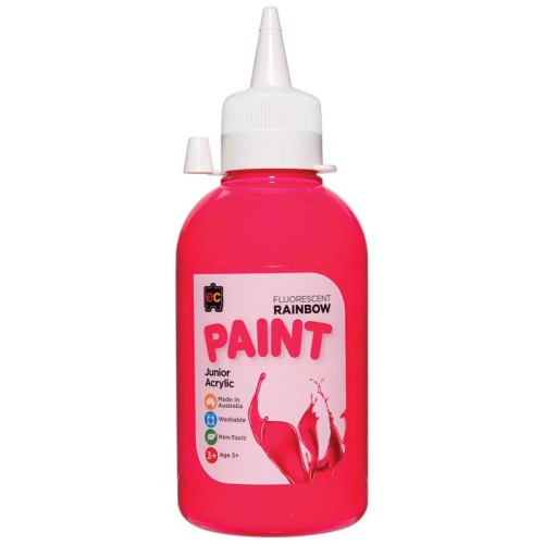 EC Paint Rainbow Fluoro Pink 250ml EC Paint Rainbow Fluoro Pink 250ml