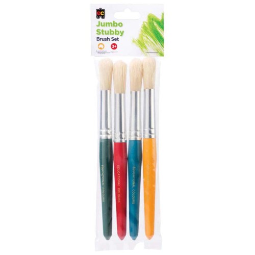 EC Brush Round Stubby 4 Pack EC Brush Round Stubby 4 Pack