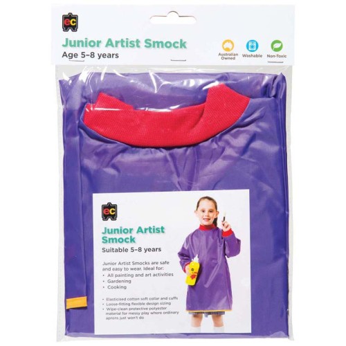 EC Smock Junior 5-8 Year Purple EC Smock Junior 5-8 Year Purple