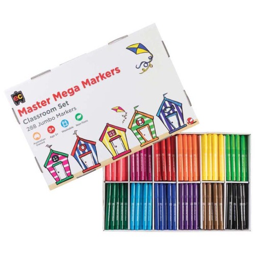 EC Master Mega Markers Box 288 EC Master Mega Markers Box 288