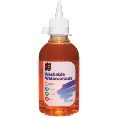 EC Paint Washable Watercolours 250ml Yellow EC Paint Washable Watercolours 250ml Yellow