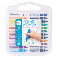 EC First Creations Easi-Grip Crayons Set 24