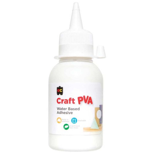 EC Pva Glue Craft Waterbased 250ml EC Pva Glue Craft Waterbased 250ml