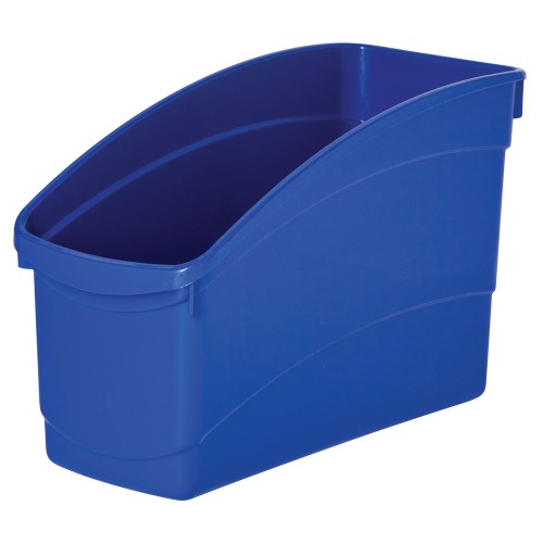 Elizabeth Richards Plastic Book and Storage Tub Blue Elizabeth Richards Plastic Book and Storage Tub Blue