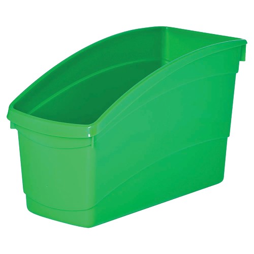 Elizabeth Richards Plastic Book and Storage Tub Green Elizabeth Richards Plastic Book and Storage Tub Green