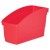 Elizabeth Richards Plastic Book and Storage Tub Red