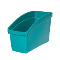 Elizabeth Richards Plastic Book and Storage Tub Turquoise