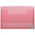 FM Wallet Polywally 325F Pink Transparent