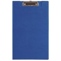 FM Clipboard Blue With Flap Foolscap