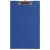 FM Clipboard Blue With Flap Foolscap