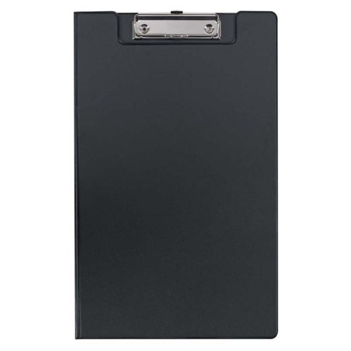 FM Clipboard Black With Flap Foolscap FM Clipboard Black With Flap Foolscap