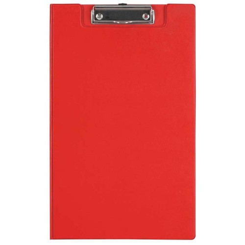 FM Clipboard Red With Flap Foolscap FM Clipboard Red With Flap Foolscap
