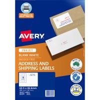 Avery Label J8161-50 Inkjet 18up 50 Sheets 63x46mm