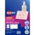Avery Label J8560 Frosted Clear 63.5mmx38.1mm 21up 25 Sheets Inkjet