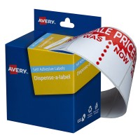 Avery Label Dispenser DMR4463SW Sale Was/Now 44x63mm 400 Pack