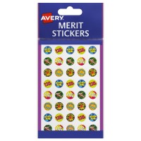 Avery Merit Stickers Mini Assorted Captions Round 13mm 800 Pack Avery Merit Stickers Mini Assorted Captions Round 13mm 800 Pack