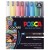 Uni Posca Marker 0.7mm 8 Piece Asstd PC-1MR
