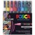 Uni Posca Marker 0.9-1.3mm 8 Piece Asstd PC-3M