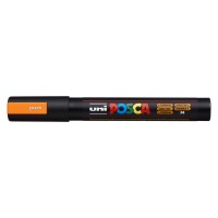Uni Posca Marker 1.8-2.5mm Med Bullet Fluoro Orange PC-5M
