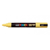 Uni Posca Marker 1.8-2.5mm Med Bullet Straw Yellow PC-5M