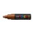 Uni Posca Marker 8.0mm Bold Chisel Bronze PC-8K