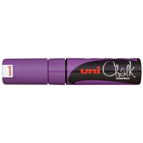 Uni Chalk Marker 8.0mm Chisel Tip Violet PWE-8K Uni Chalk Marker 8.0mm Chisel Tip Violet PWE-8K