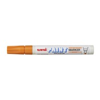 Uni Paint Marker 2.8mm Bullet Tip Orange PX-20