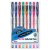 Uni-ball Signo Fine 0.7mm Capped Pack 8 Asstd UM-120