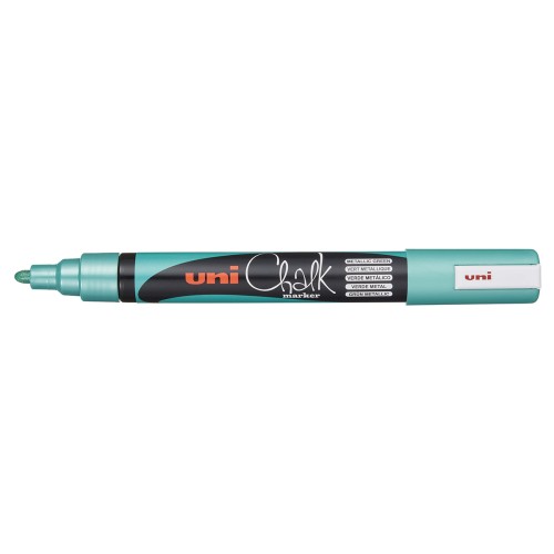 Uni Chalk Marker 1.8-2.5mm Bullet Tip Metallic Green PWE-5M Uni Chalk Marker 1.8-2.5mm Bullet Tip Metallic Green PWE-5M